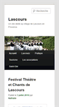 Mobile Screenshot of lascours.com